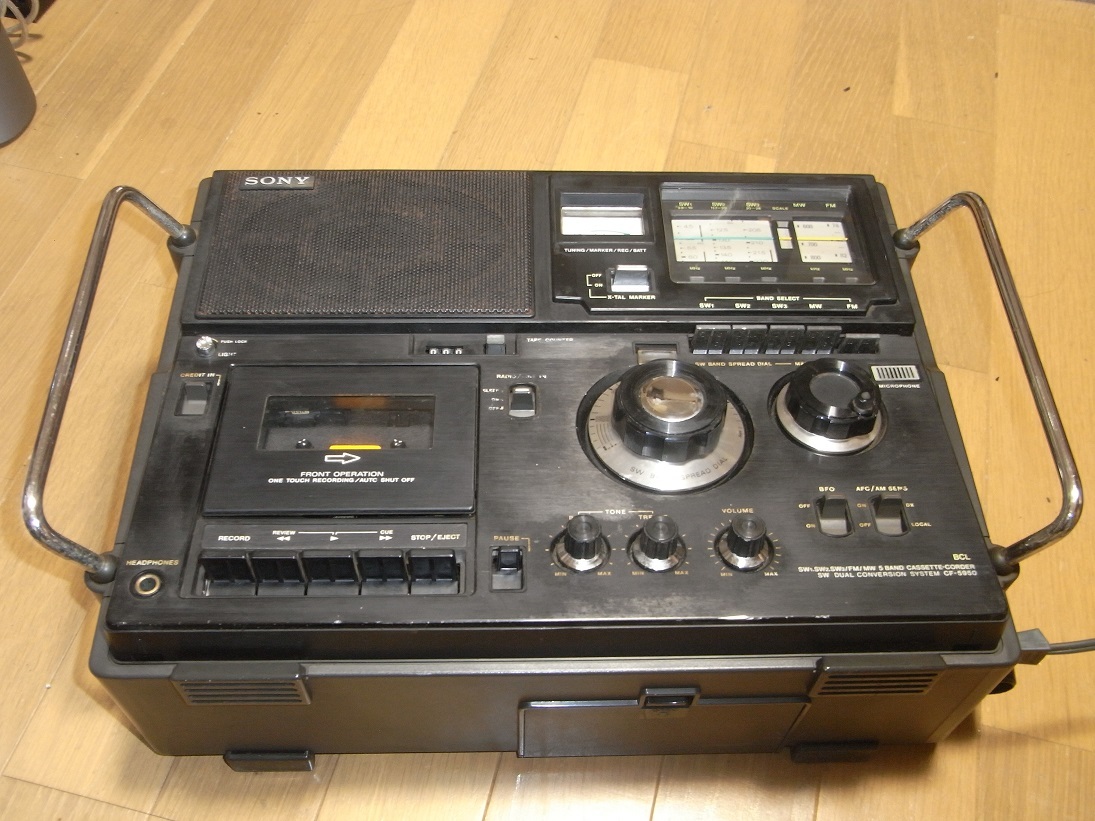 SONY スカイセンサー CF-5950 ラジカセ ジャンク品 最終価格 希少 SONY