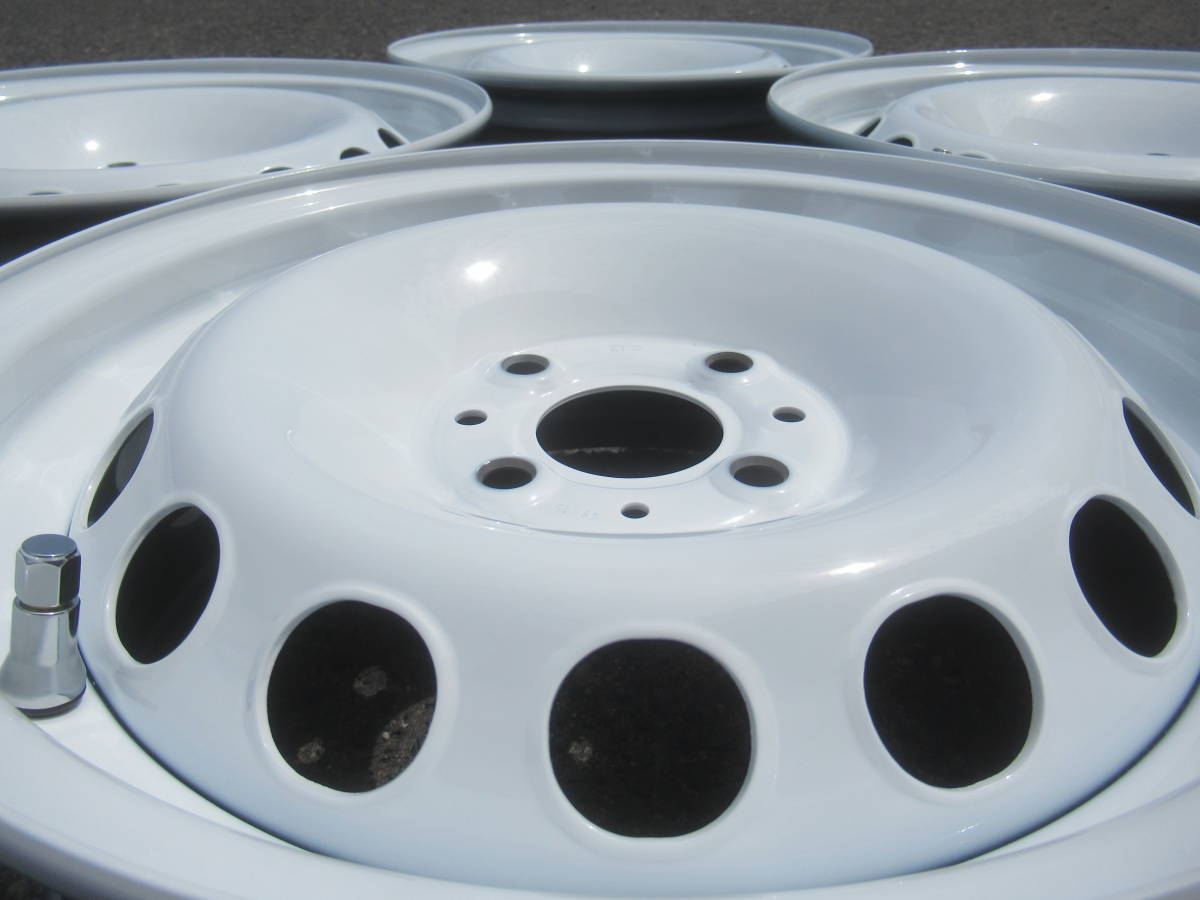 中古ホイール☆フィアット 500 純正 スチールホイール 鉄チン 14インチ 