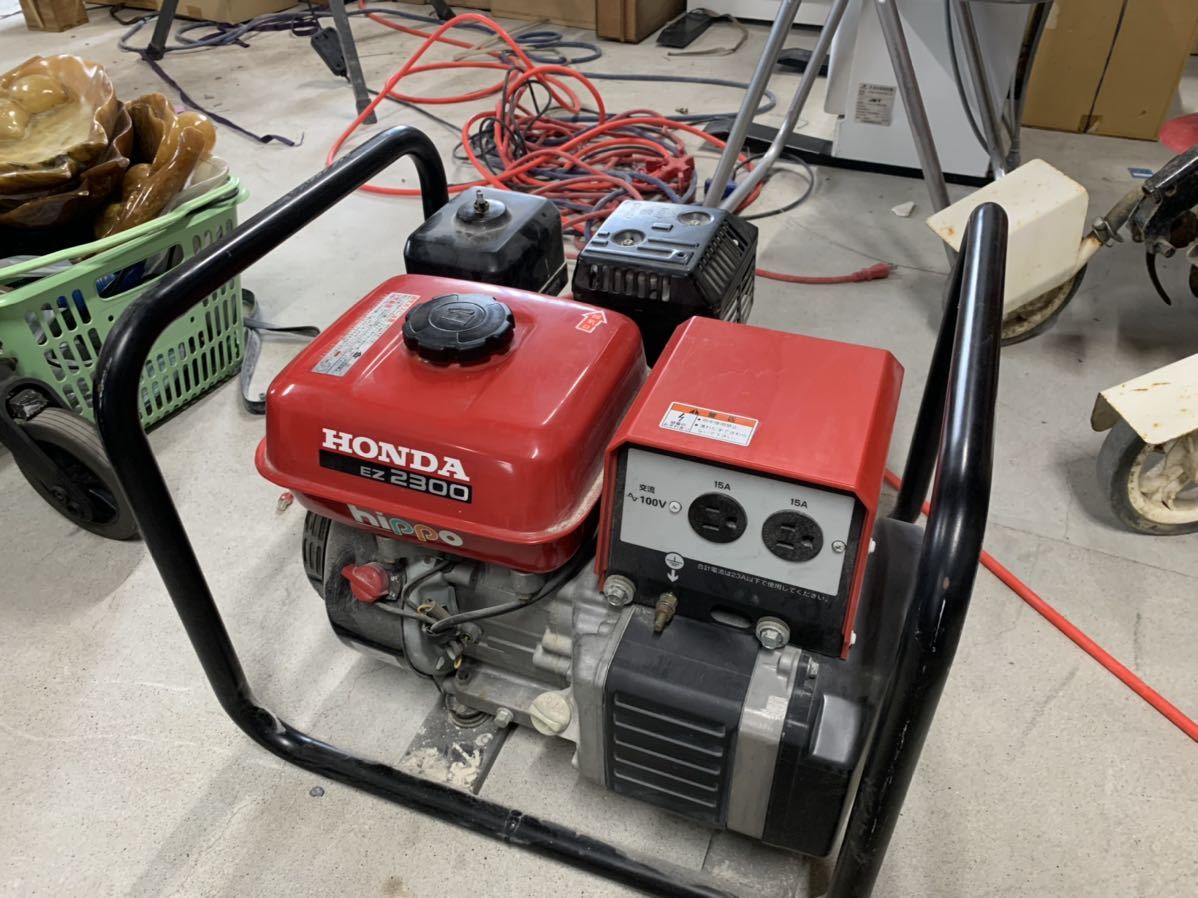 防災関連グッズ HONDA EZ2300 発電機 災害準備 避難道具 キャンプギア