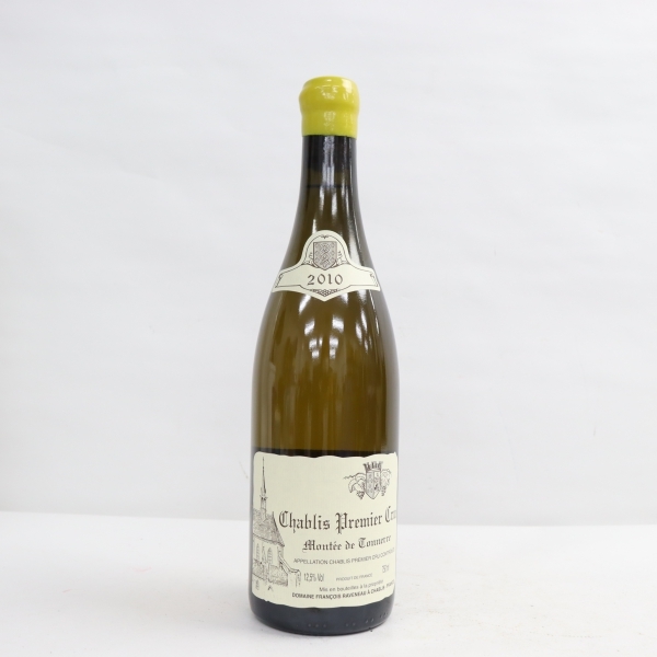 超激得，大人気 FRANCOIS RAVENEAU フランソワ ラヴノー シャブリ プルミエクリュ モンテ ド トネル 2010 12.5％ 750ml R22H120010(フランス)｜売買されたオークション情報、yahooの商品情報をアーカイブ公開 - オークファ 白