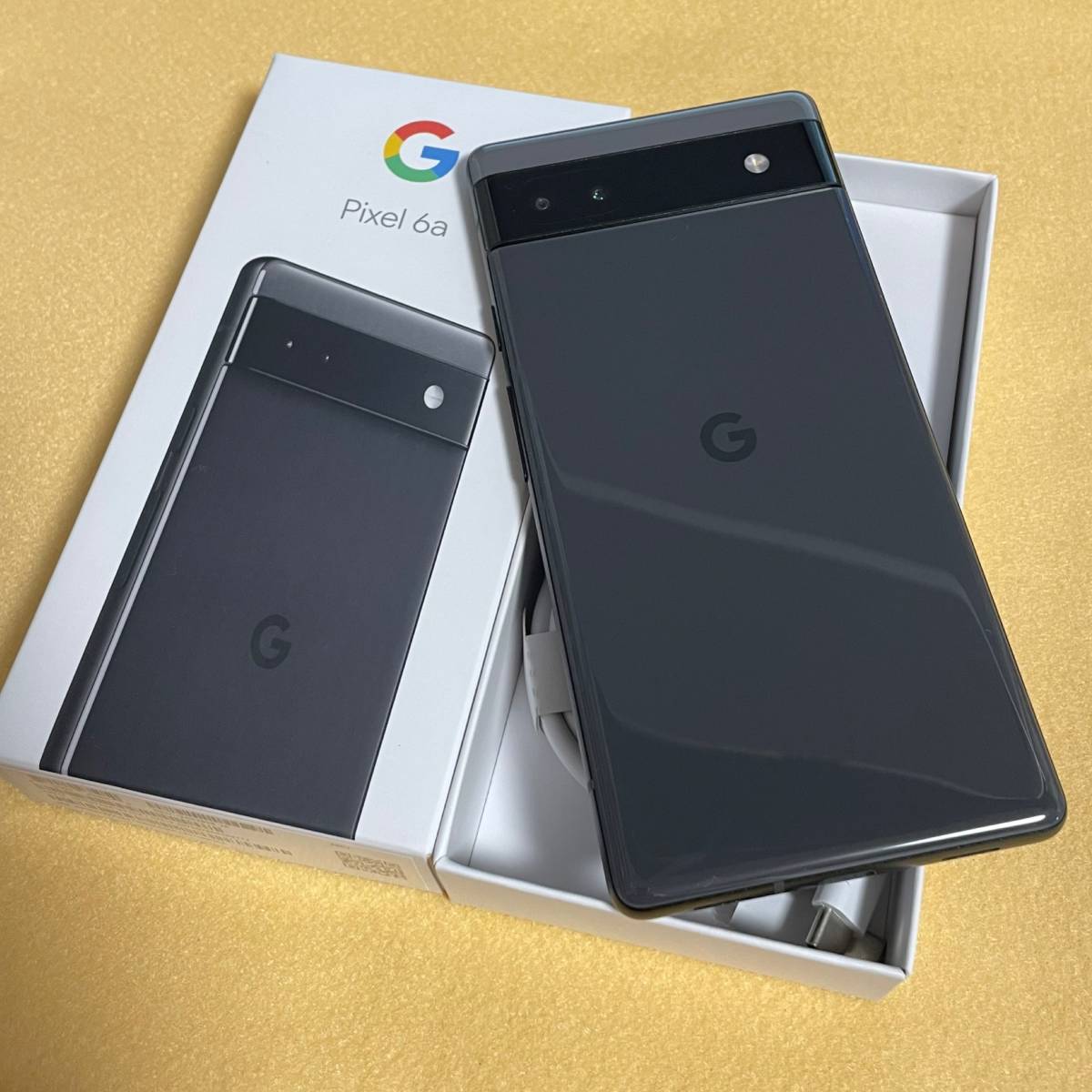 Pixel 6a Google SIMフリー チャコール 128GB ネットワーク利用制限 