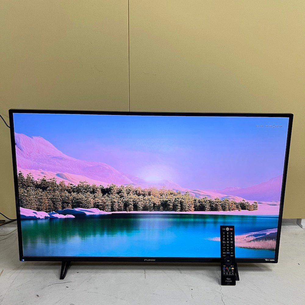 液晶テレビ FUNAI フナイ 43型 FL-43U3040 B-CASカード付 フナイ 43V型