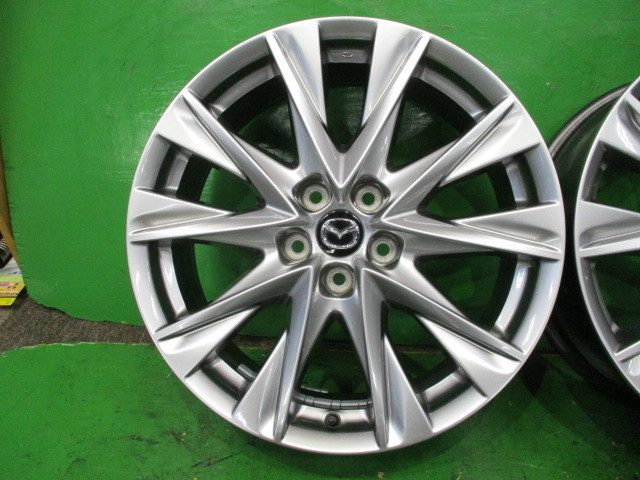マツダ/CX-8/純正☆19インチ/7J+45☆5H/114.3☆中古/4本/車検用 