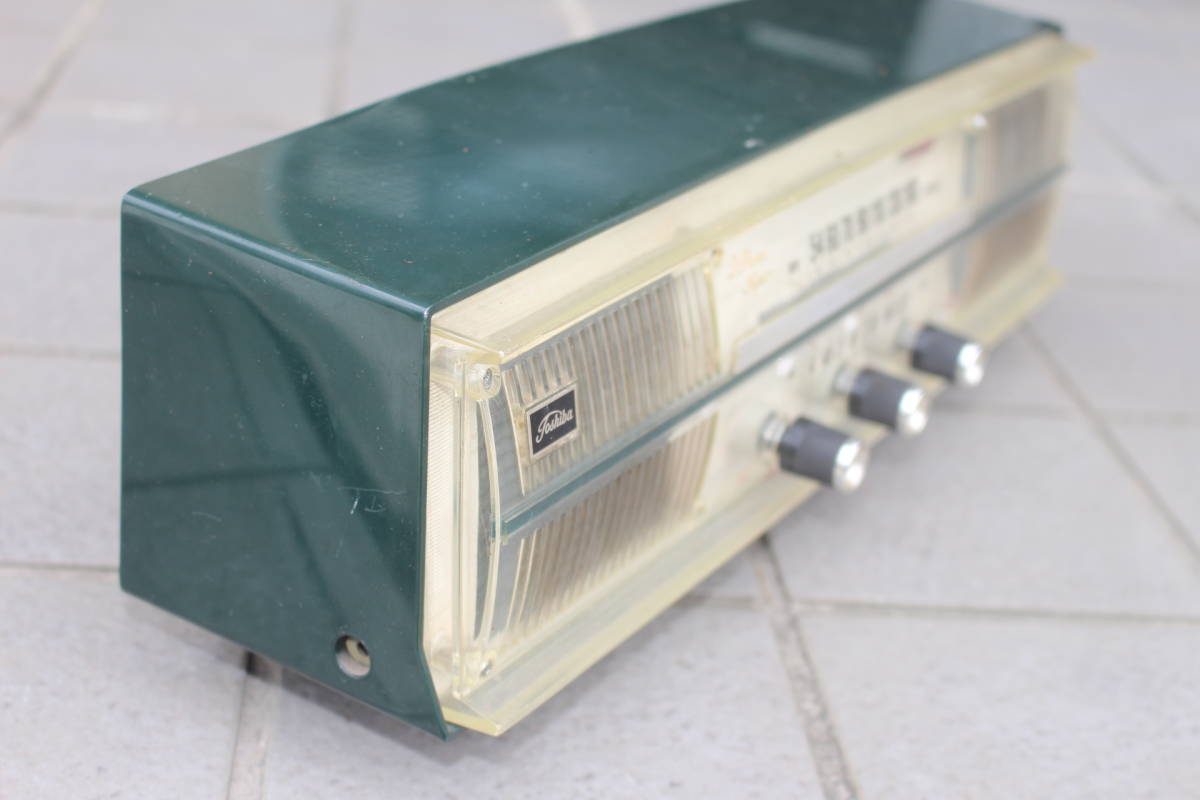 動作品！ 東芝 真空管ラジオ かなりや X 5ZL-649（検）古い昭和レトロ