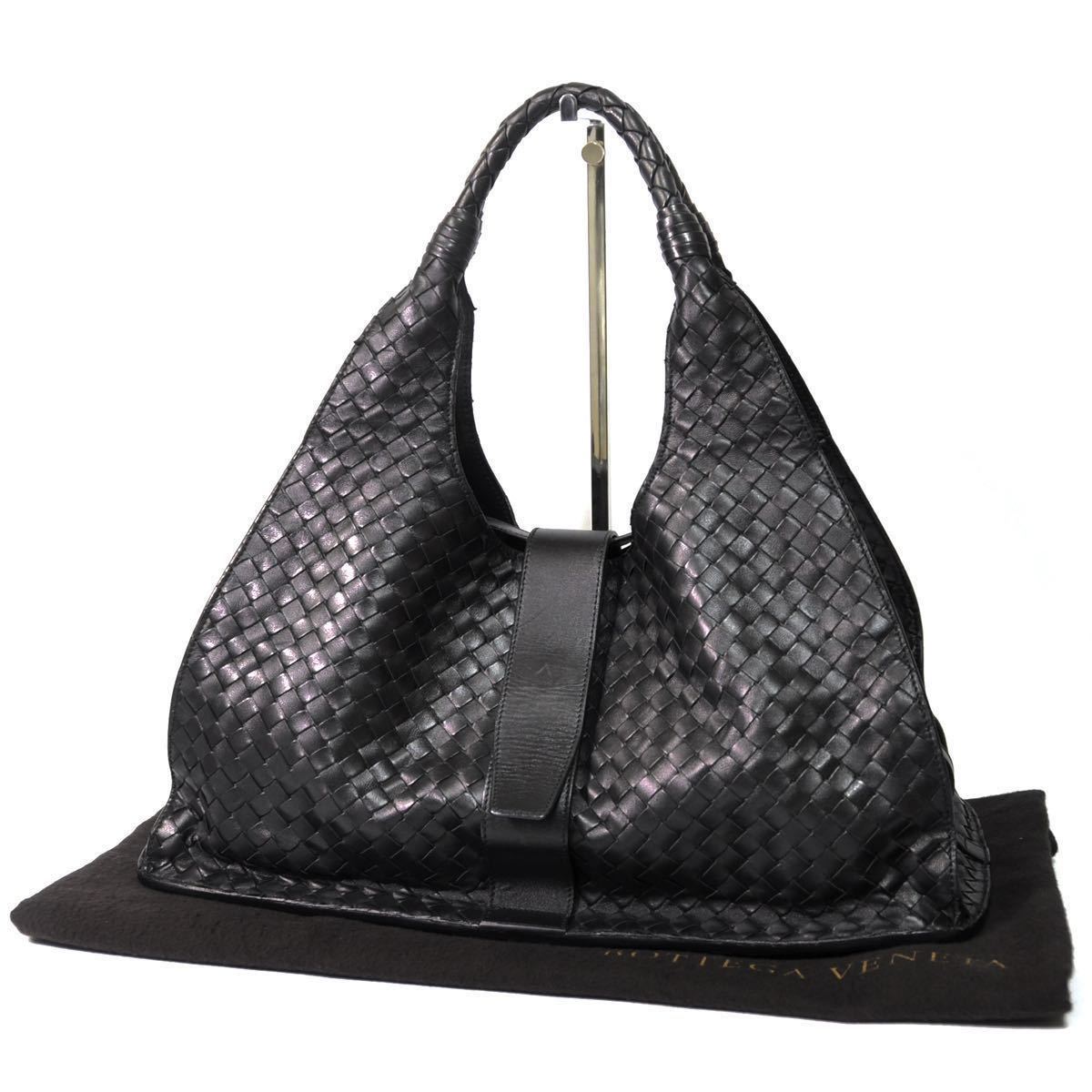 ボッテガヴェネタ 1円 BOTTEGA VENETA レザー イントレチャート 長財布 