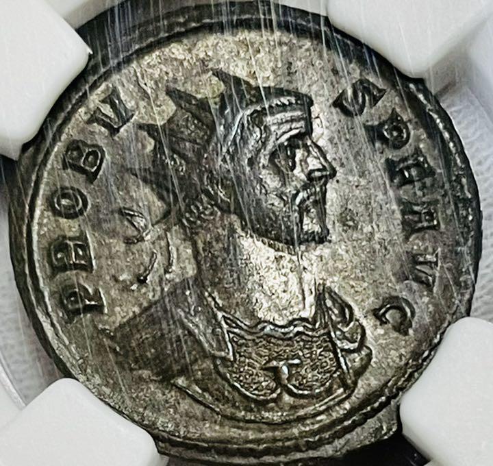 Probus プロブス ローマ帝国 アント二ニアヌス銀貨 276-82 MS 5⁄5 2⁄5
