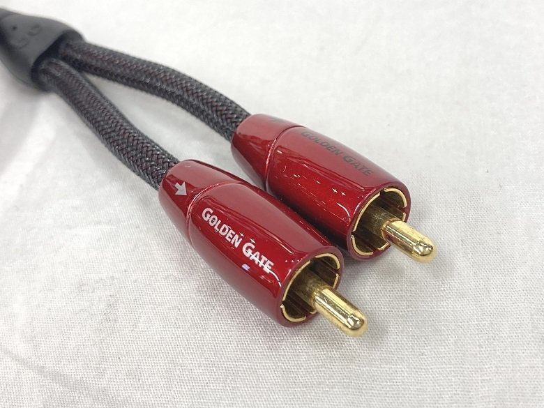 audioquest AudioQuest Golden GATE⁄0.6m（GOL⁄0.6M⁄RCA）（RCA・ペア