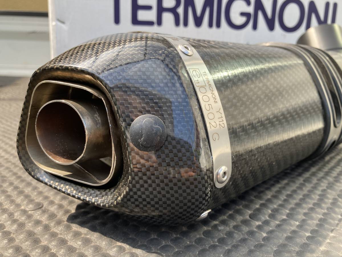 テルミニョーニ3×1フルエキゾーストマフラーTERMIGNONI「中古品