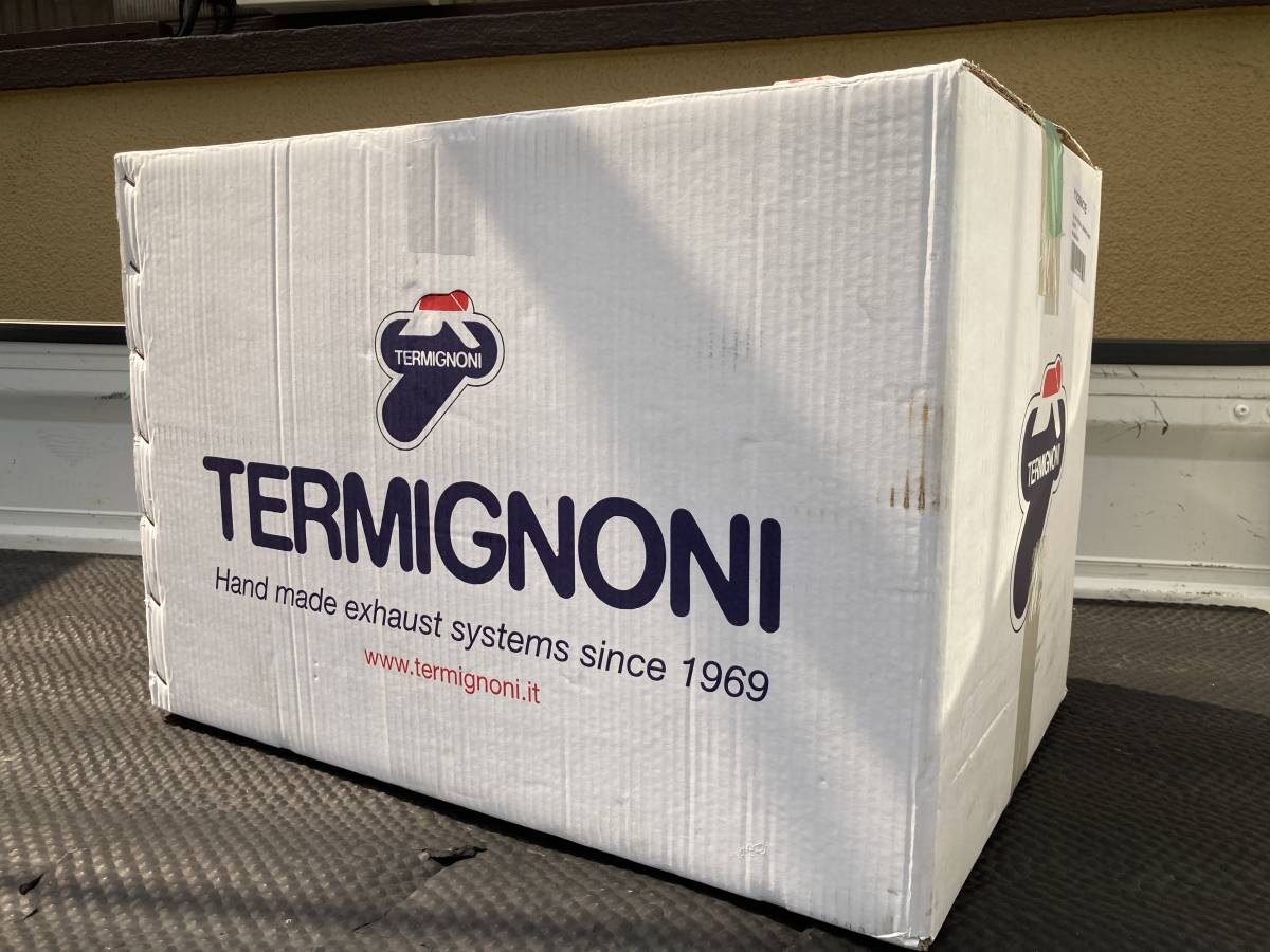 テルミニョーニ3×1フルエキゾーストマフラーTERMIGNONI「中古品 