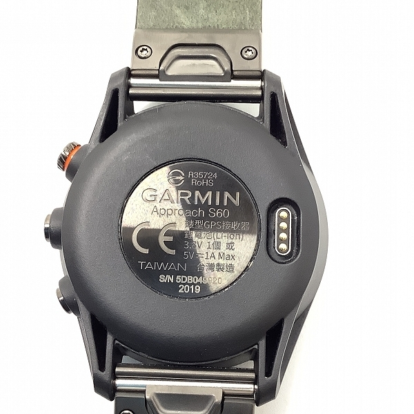 GARMIN/ガーミン APPROACH S60 アプローチ GPSゴルフナビウォッチ