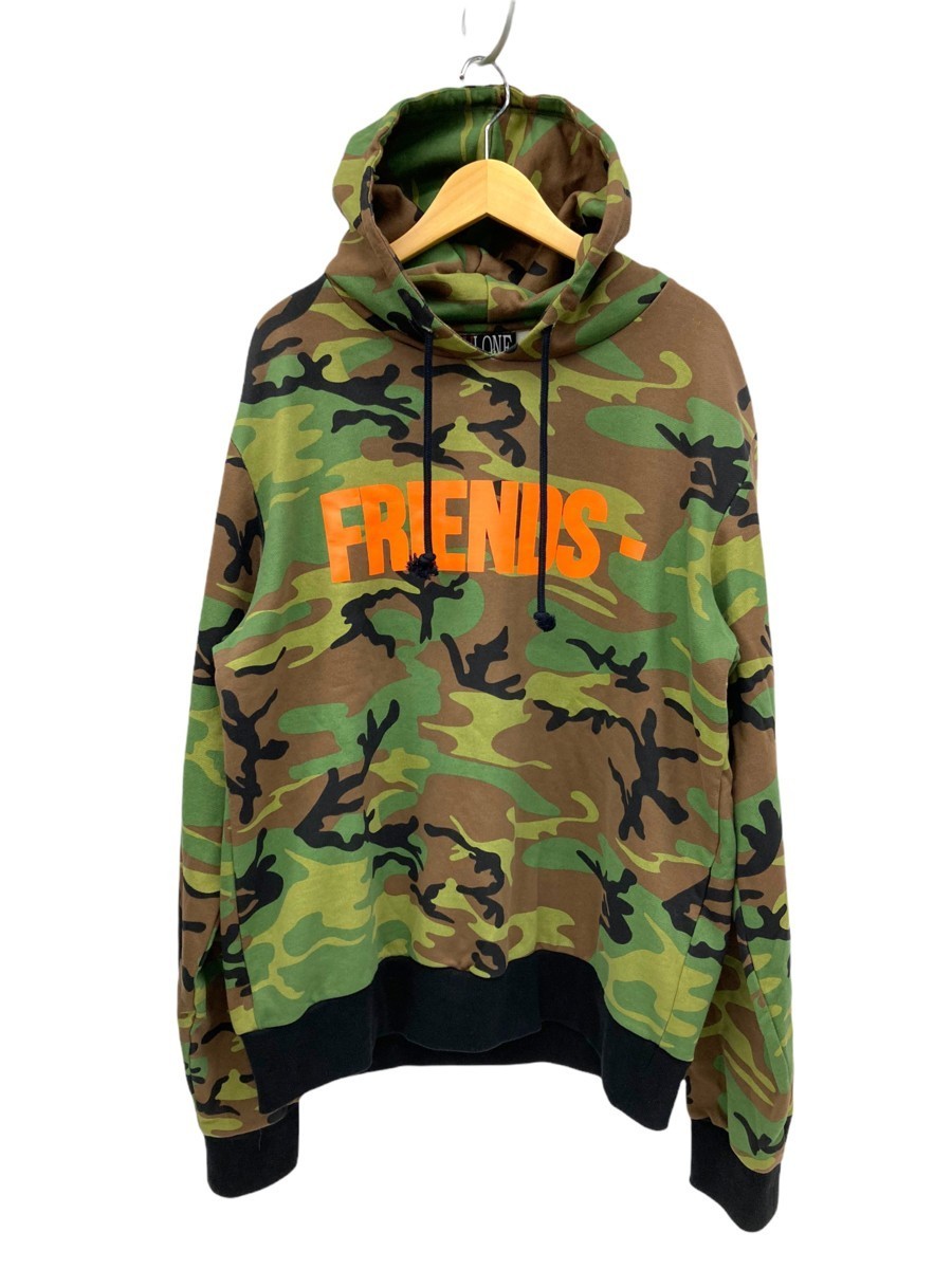 VLONE (ヴィーロン) FRIENDS CAMO HOODIE フレンズ スエット フーディー パーカー XL 迷彩 カモ メンズ/028 VLONE FRIENDS ヴィーロン カットソー ロンT Gem