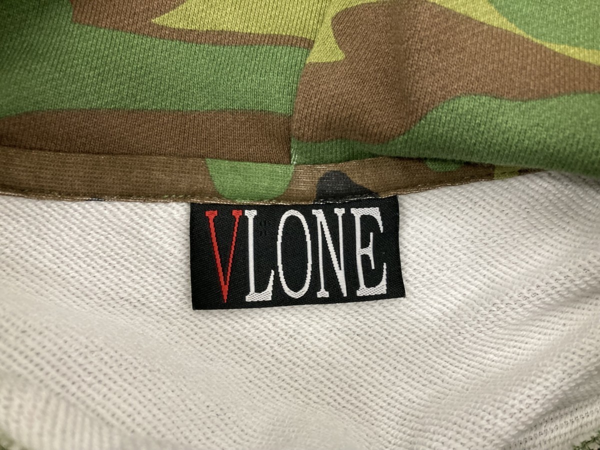 VLONE (ヴィーロン) FRIENDS CAMO HOODIE フレンズ スエット フーディー パーカー XL 迷彩 カモ メンズ/028 VLONE FRIENDS ヴィーロン カットソー ロンT Gem
