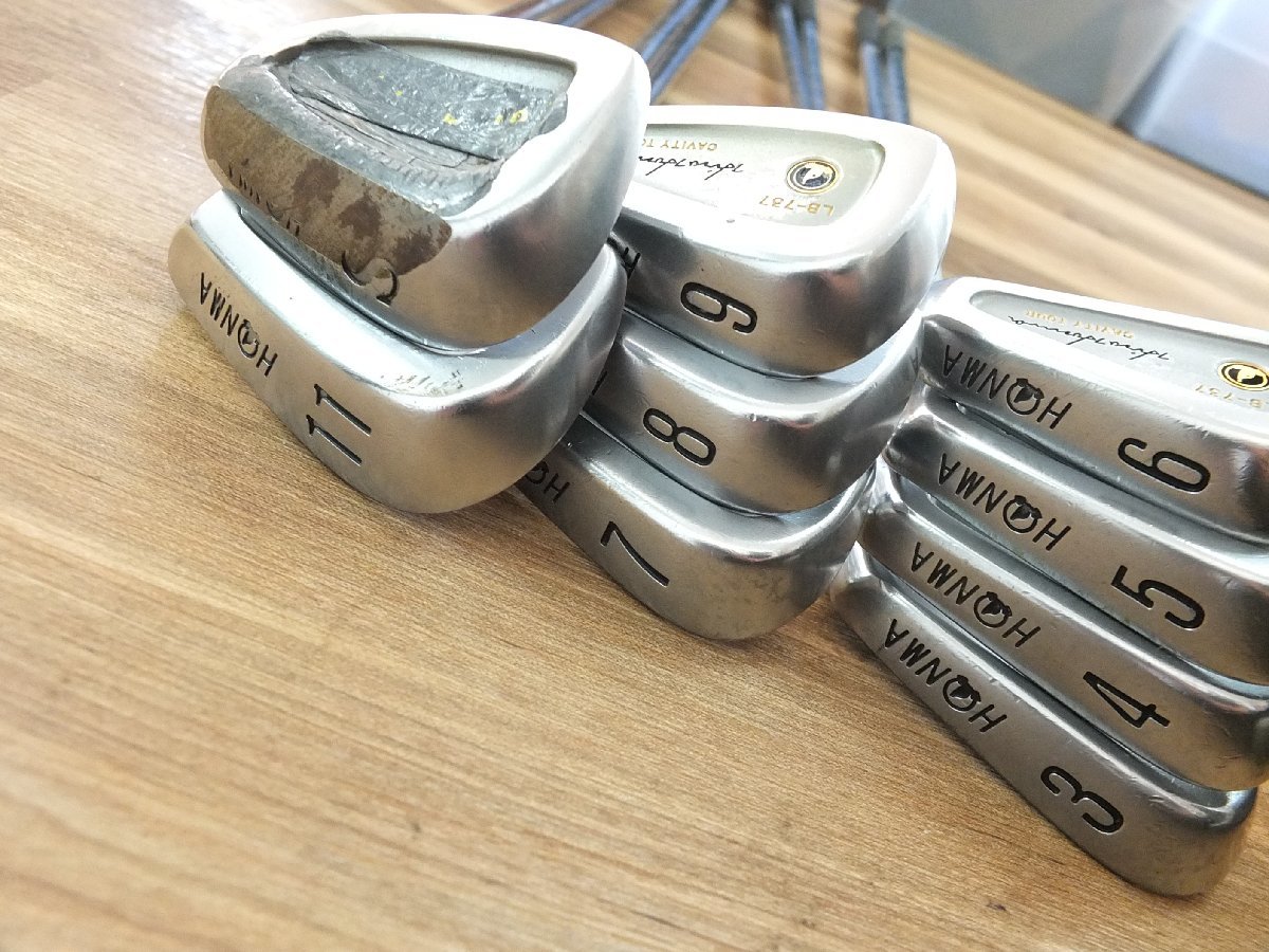 LB-737 Cavity Tour HONMA Golf Set ホンマ 0 Carbon Ti Star Iron-SW 