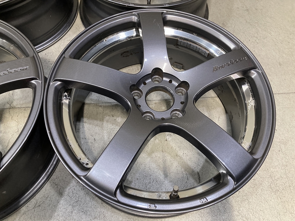 Euroboon 17インチ 7J +35 PCD108 5H 4本セット ボルボ 等 (YH1079 