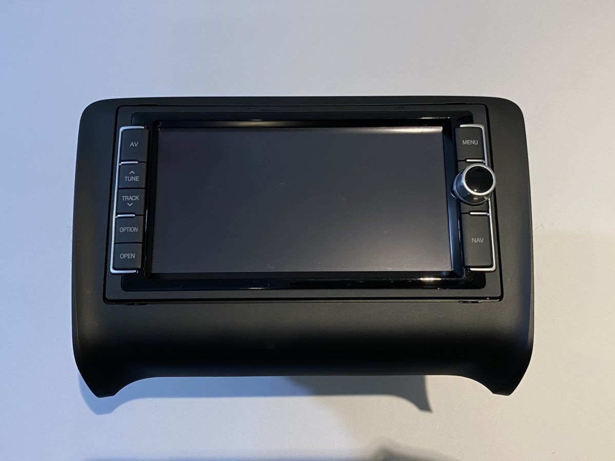 Audi純正SDナビゲーションシステム　SDナビ メモリーナビ フルセグ アウディTT(8J)純正