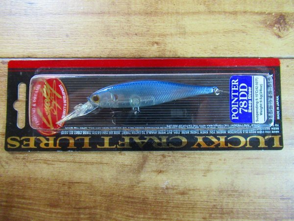 ラッキークラフト ポインター 78DD SP ディープダイバー テネシーシャッド(ラッキークラフト)｜売買されたオークション情報、yahooの ...