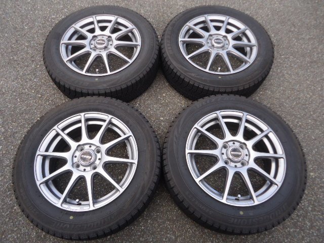 大人気，定番人気 HOT STUFF 5.5J&times;15+50 PCD100-4穴 BS VRX 175/65R15 タイヤ フィット他 タイヤ＆ホイール招きモアイ像 長野大橋店(スタッドレスタイヤ)｜売買されたオークション情報、yahooの商品情報をアーカイブ公 4穴
