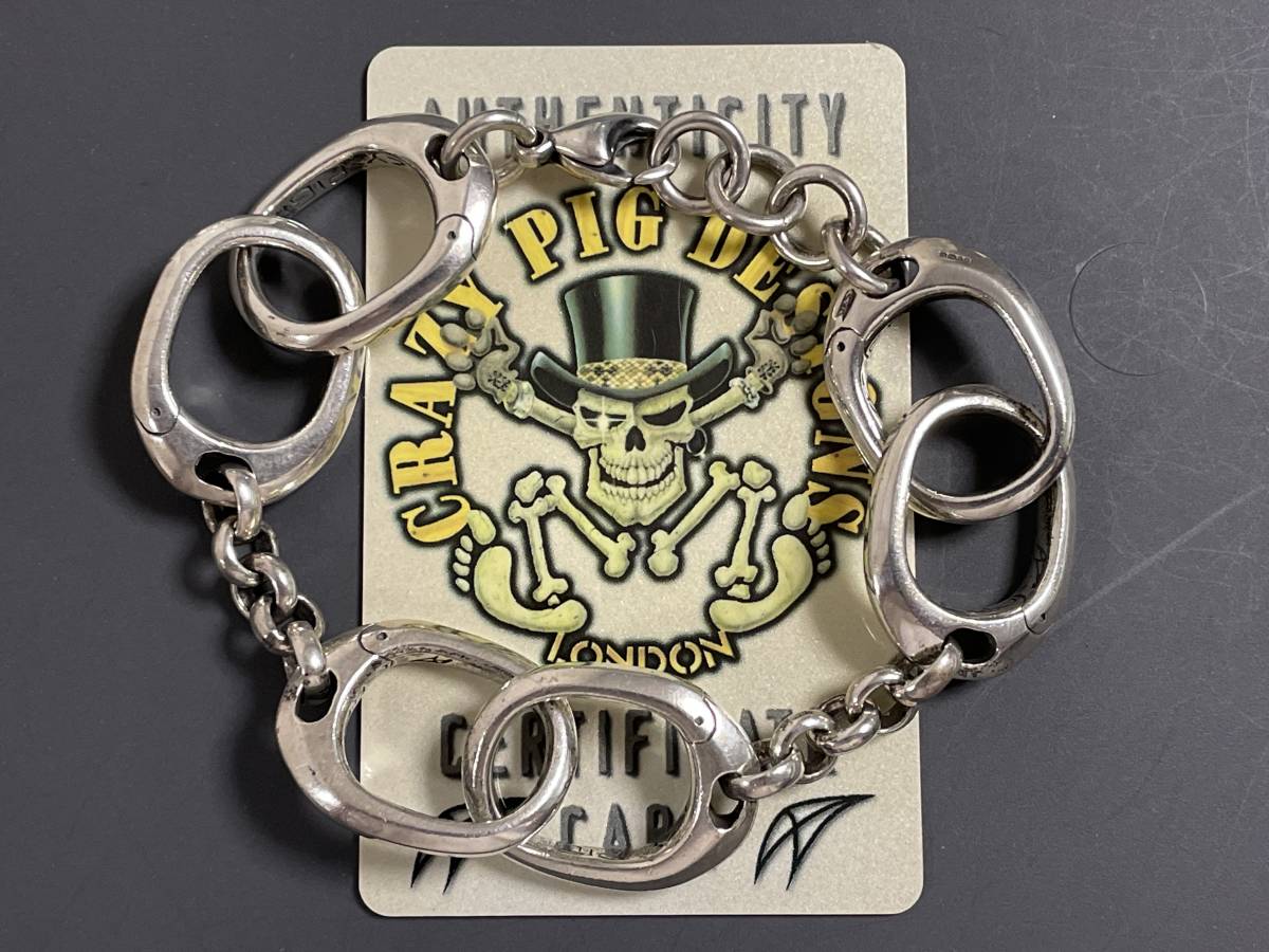 ギャランティ付属 CRAZY PIG クレイジーピッグ Small Hand Cuff