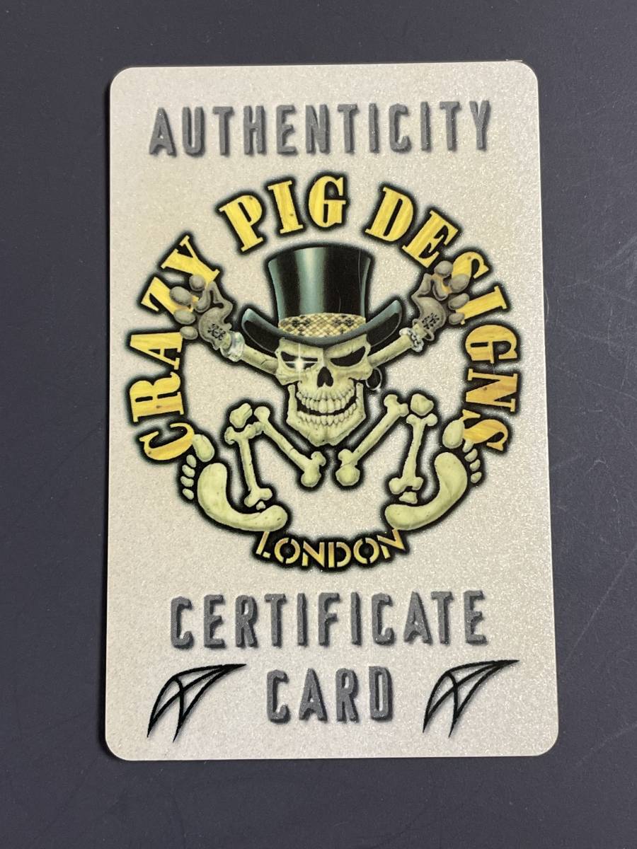 ギャランティ付属 CRAZY PIG クレイジーピッグ Small Hand Cuff