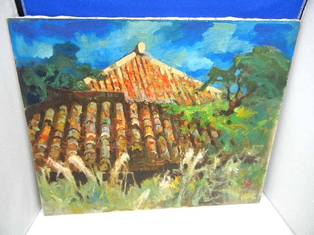 真作WISH吉田左源二 日本画 12号 大作 ◇優雅花 〇東京藝術大学 定番