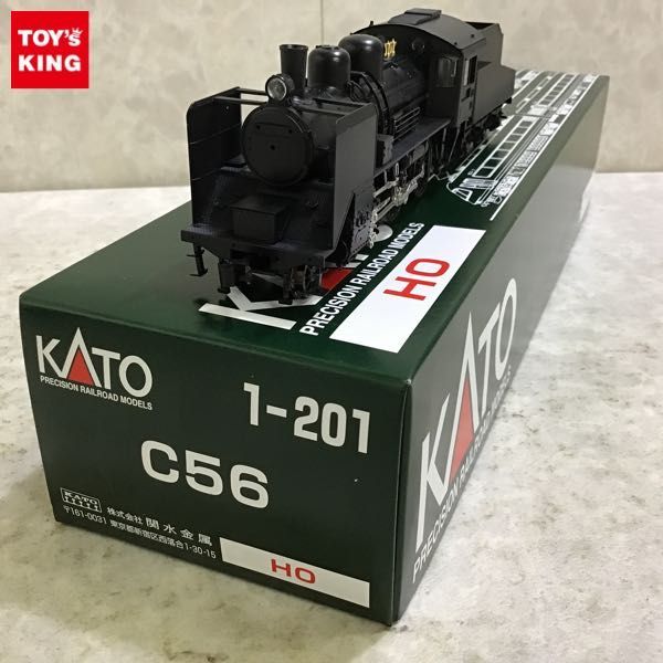 1円～ 動作確認済 KATO HOゲージ 1-201 C56 蒸気機関車 【公式通販】