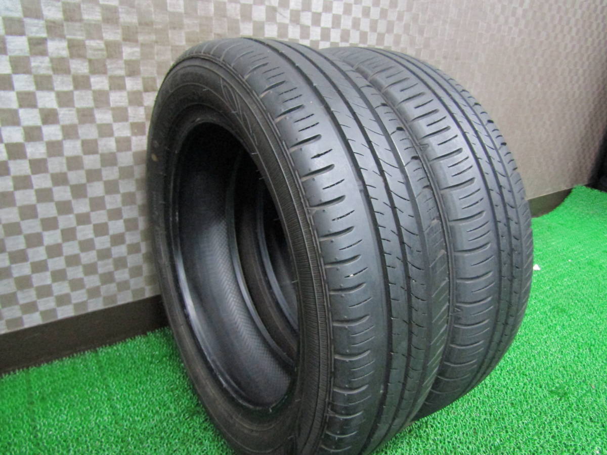  品 バリ溝 ダンロップ エナセーブ EC300+ 165/60R15 77H 2本 ハスラー ソリオ Kei キャスト デリカ D:2 フレアクロスオーバー(中古品)｜売買されたオークション情報、yahooの商品情報をアーカイブ公開 15インチ