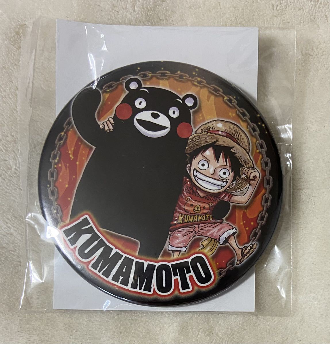 ワンピース ハローワンピース展 Hello,ONEPIECE展 熊本限定缶バッジ 