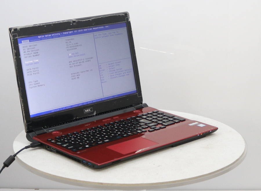 NEC PC-NS350DAB LAVIE NS350/D Core i3-6100U 2.30GHz 8 GB 500 GB