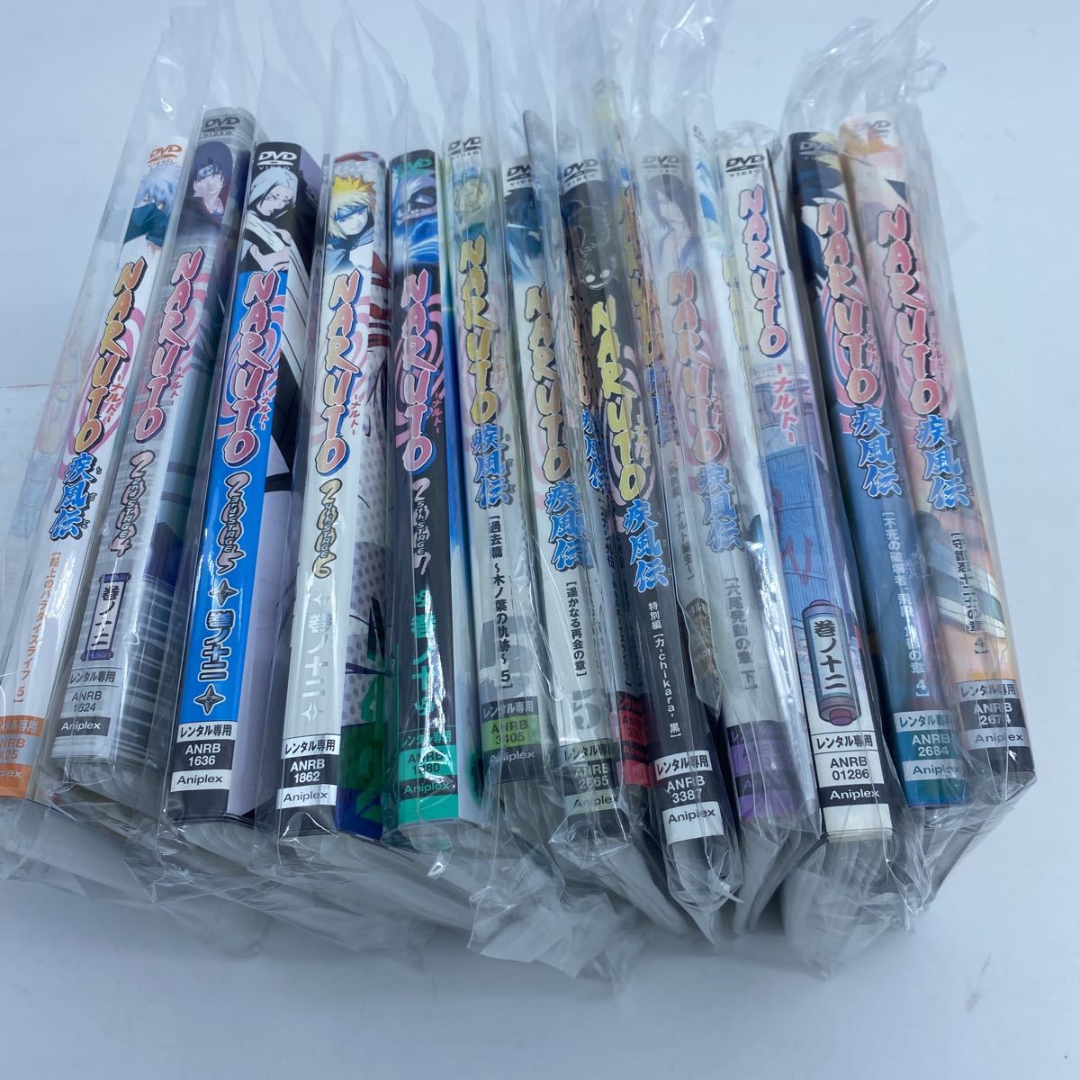 レンタル落ち DVD ナルト NARUTO まとめ売り セット 疾風伝 2004 2005 
