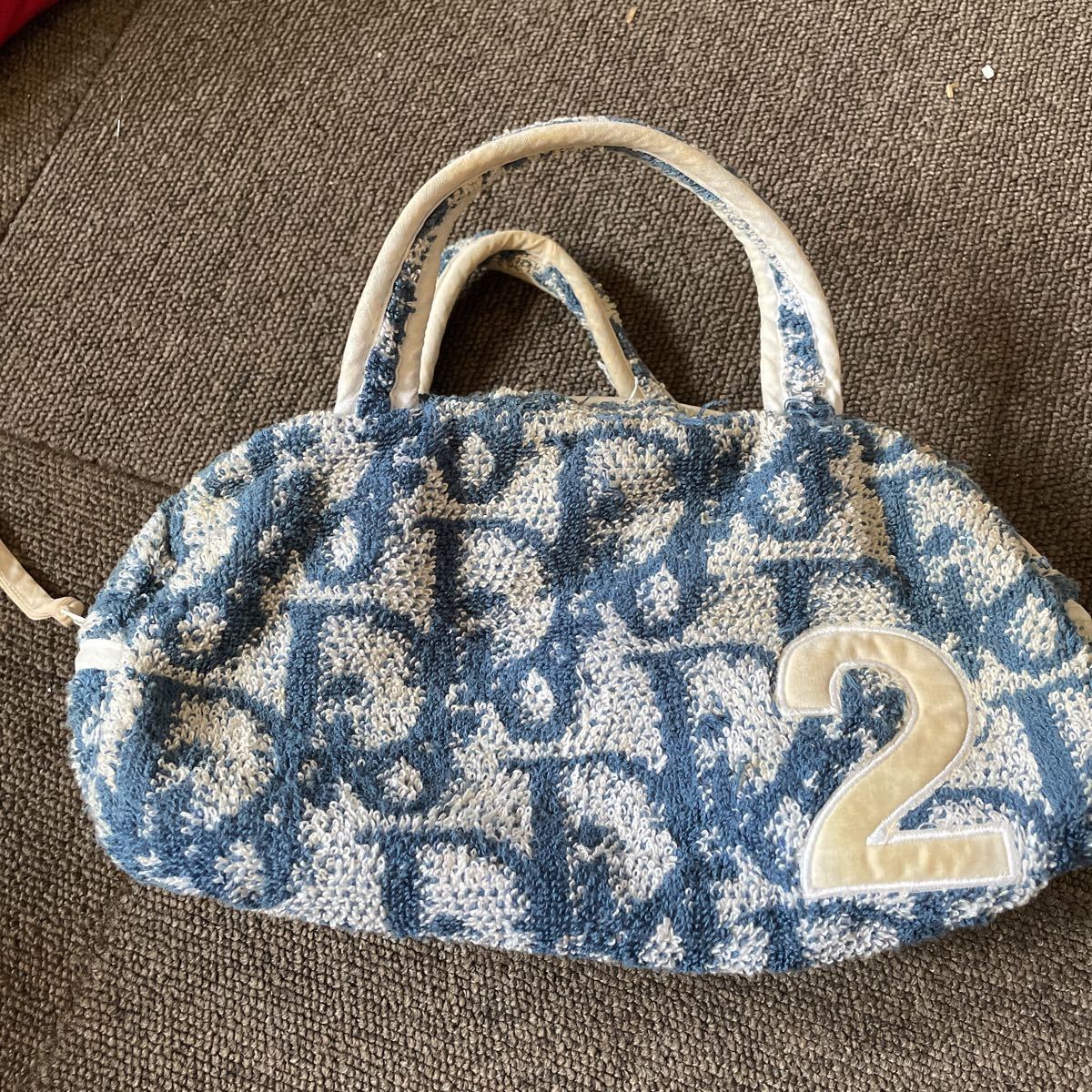 Dior (クリスチャンディオール )のトロッター 柄のパイル地 ミニ  