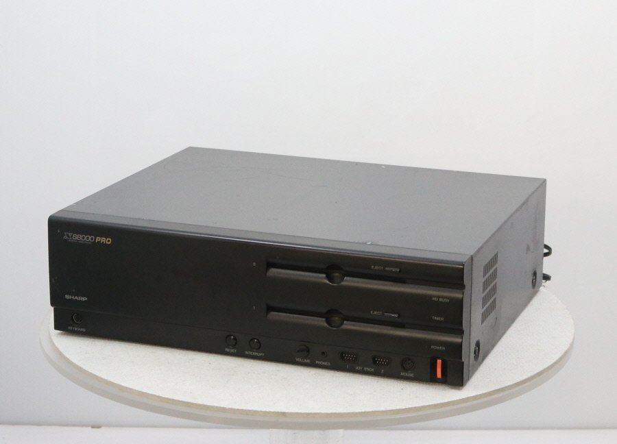 SHARP CZ-652C-BK 旧型PC X68000 PRO□現状品 SHARP シャープ ☆2K1218-3