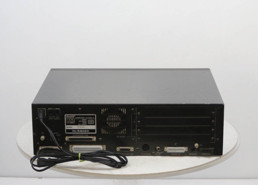 SHARP CZ-652C-BK 旧型PC X68000 PRO□現状品 SHARP シャープ ☆2K1218-3