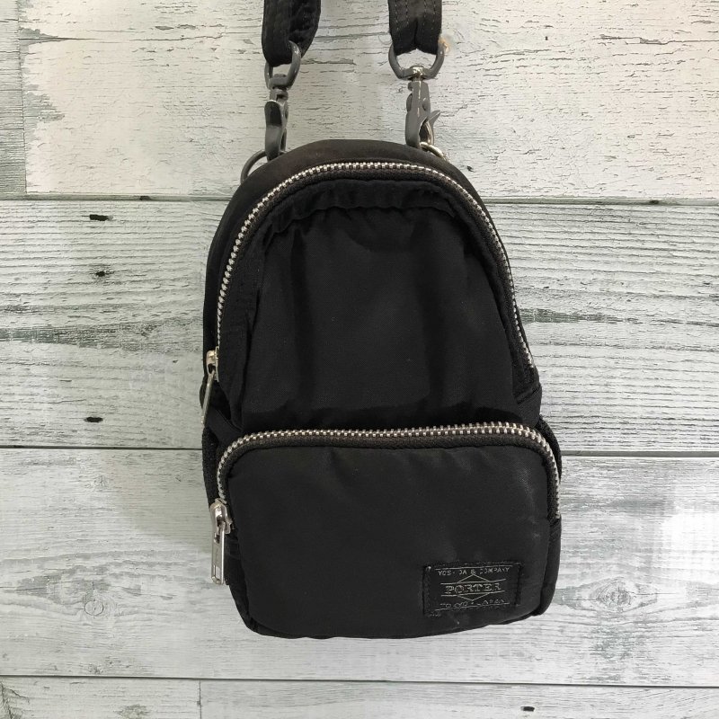 PORTER ポーター ミニショルダーバッグ スマート 黒 ブラック 鞄 
