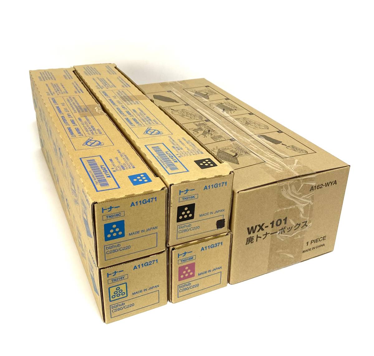 ☆新品/未開封品☆ KONICA MINOLTA/コニカミノルタ 純正トナー4色