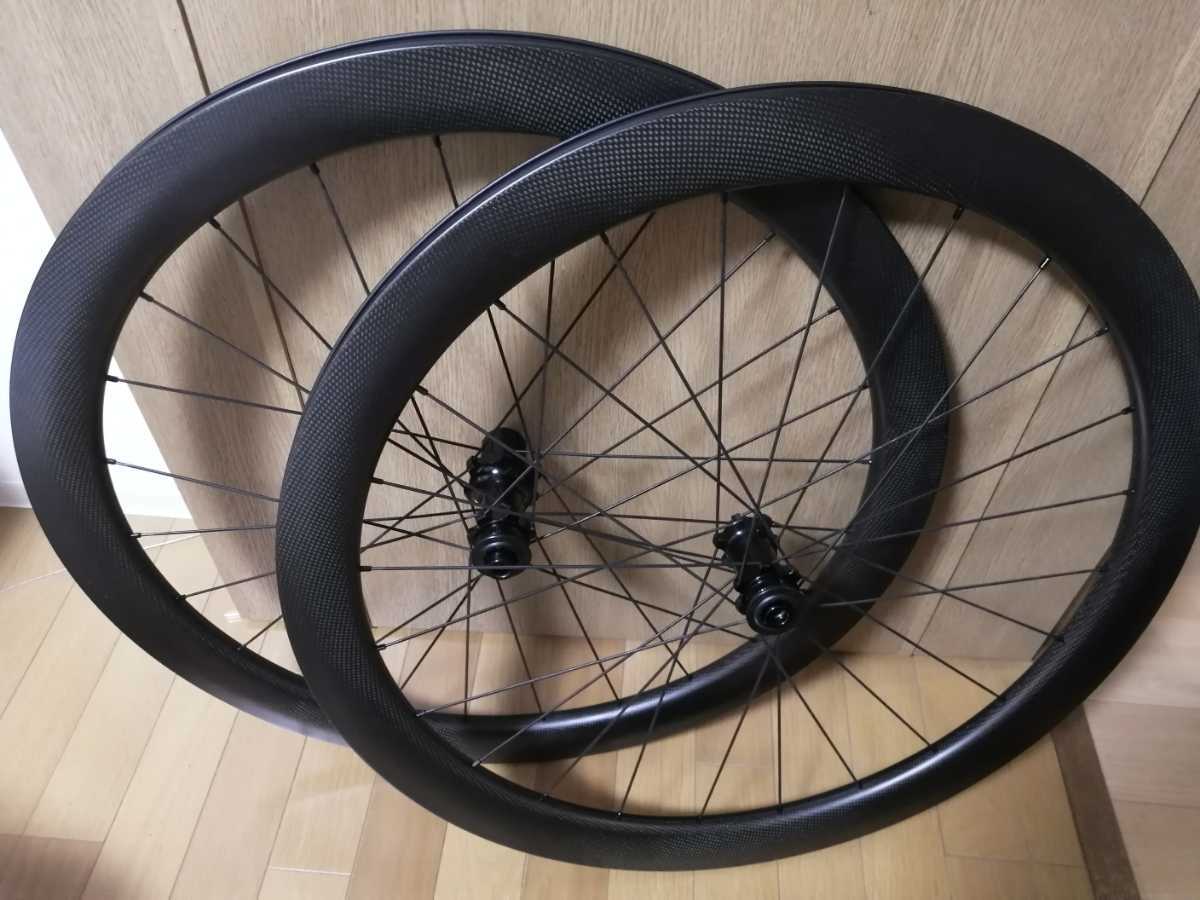 700c ディスク ディスクブレーキ ロードバイク G3組で50mmディープの 