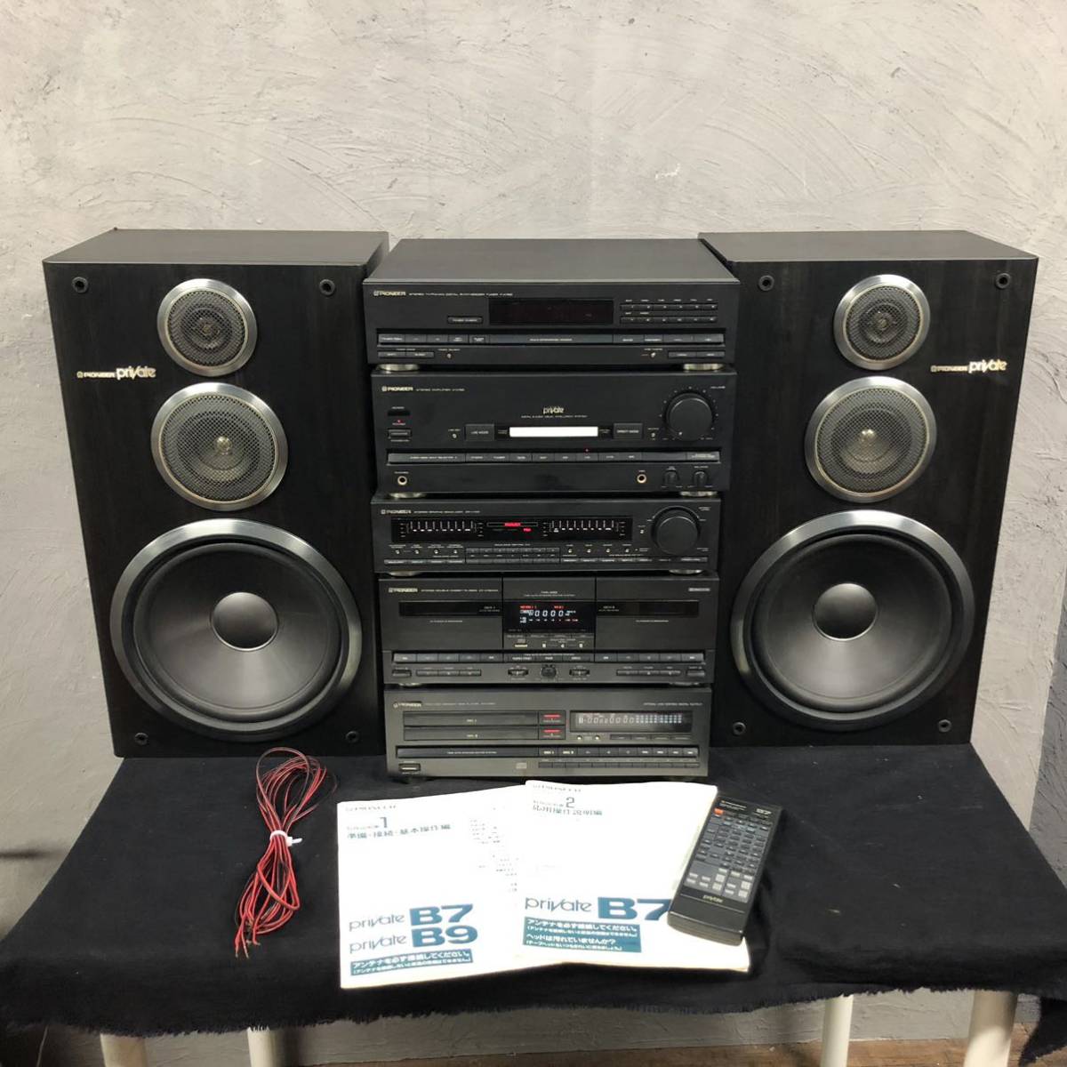 Pioneer パイオニア システムコンポ オーディオ機器 システムコンポ B7 パイオニア Private オーディオ機器 PIONEER F-X750