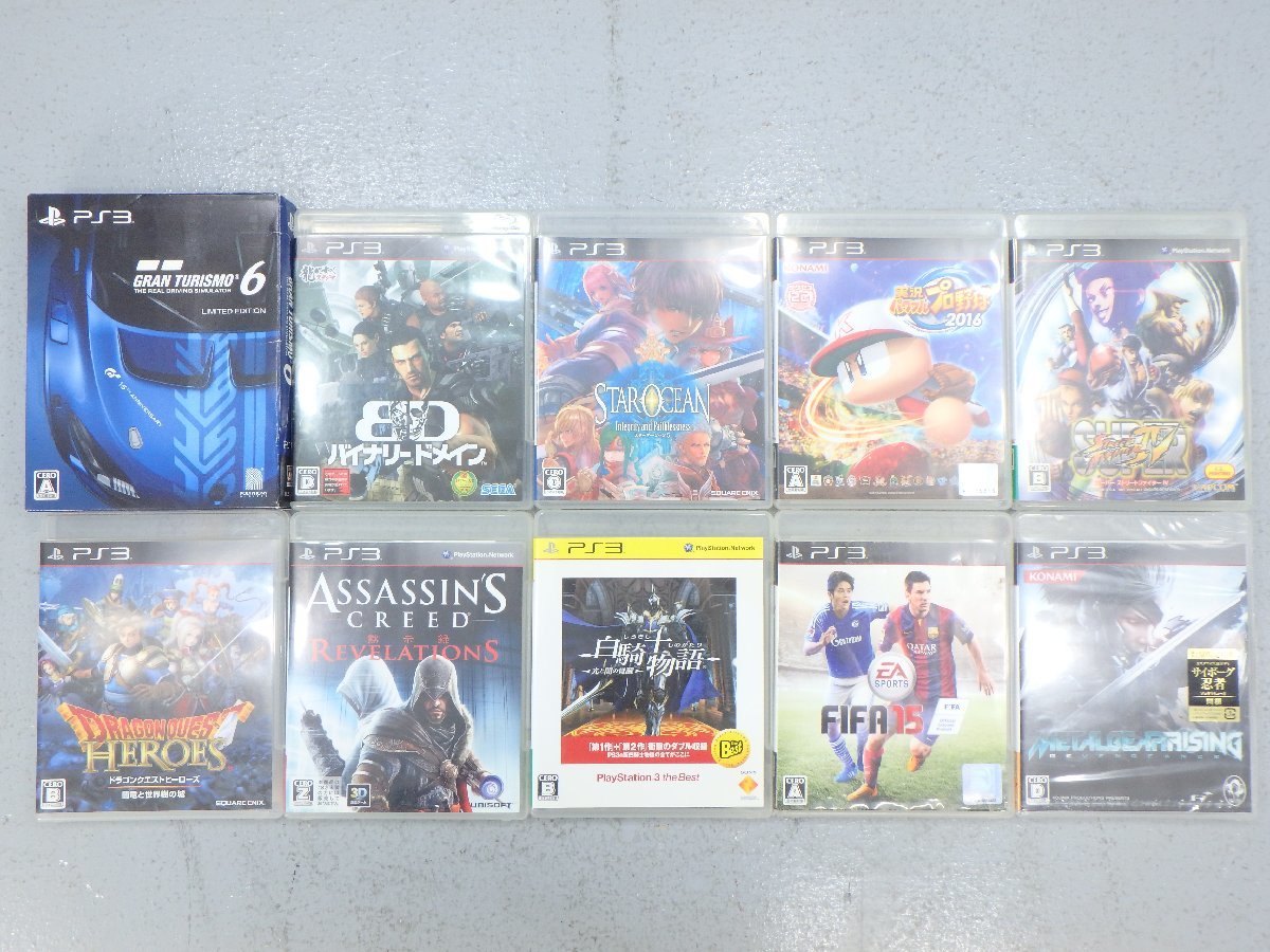 △ジャンク PS3ソフト87本セット ダブりあり 同梱不可 1円