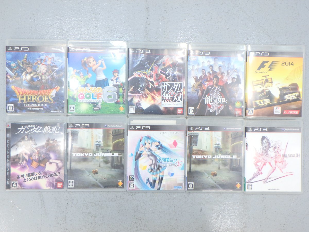 △ジャンク PS3ソフト87本セット ダブりあり 同梱不可 1円
