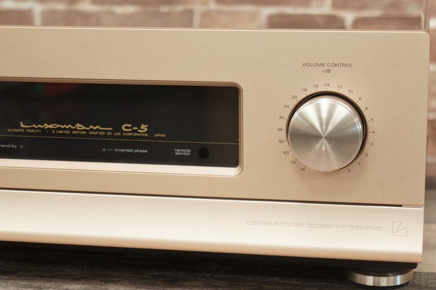 LUXMAN C-5 ラックスマン プリアンプ MM/MC対応 NF型フォノ