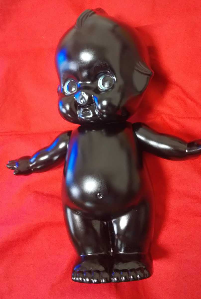 gasumaru大きいキューピー人形 黒いキューピー人形 フィギュア ドール 個性的 バイイー