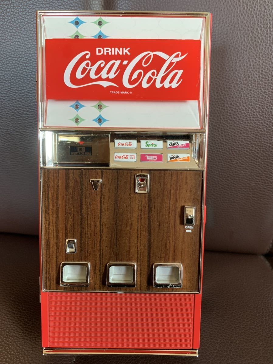コカ・コーラ 自動販売機 貯金箱 ビンテージ コカコーラ ミュージック