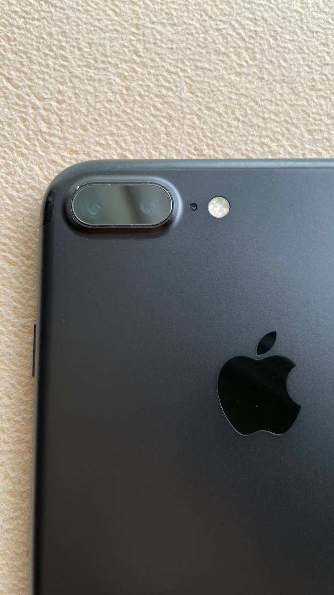 iPhone7 Plus 128GB スペースグレー SIMロック解除（バッテリー100