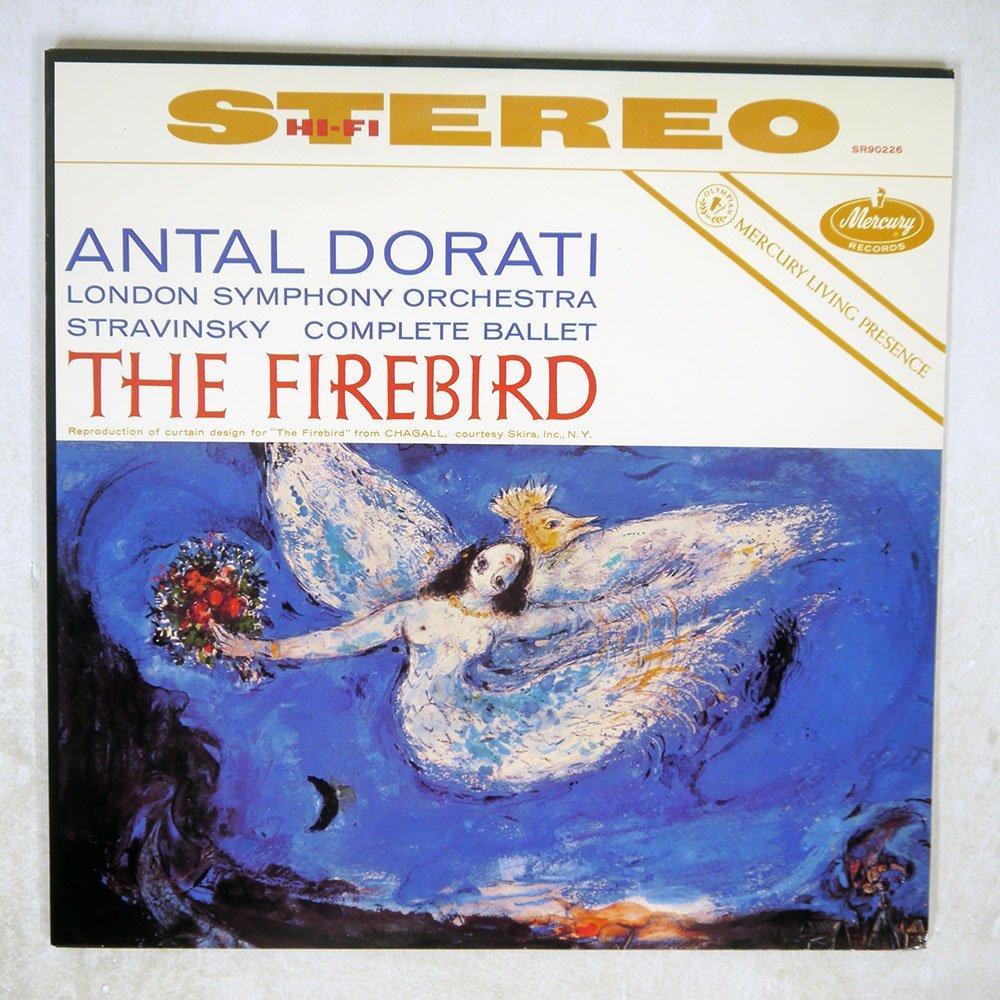 【人気セール，大得価】 米 DORATI/ドラティ/ストラヴィンスキー 火の鳥/MERCURY SR90226(その他)｜売買されたオークション情報、yahooの商品情報をアーカイブ公開 - オークファン その他