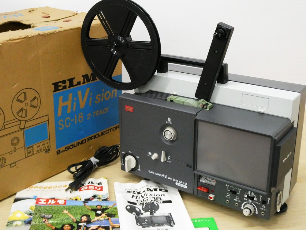 放映机，映写機 ，昭和レトロ アンティークELMO F-80 8mm，昭和 放映机