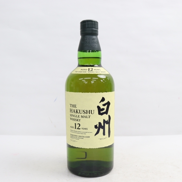 サントリー シングルモルト 白州12年 12年 700ml ウイスキー 43