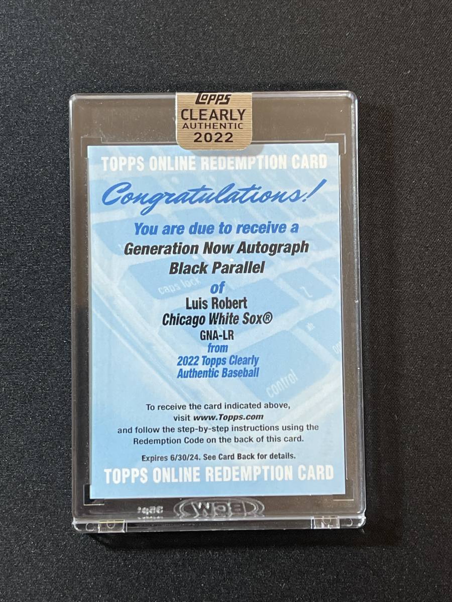 Topps 0 Robert Luis | eBay Auto Card Authentic Clearly Stars