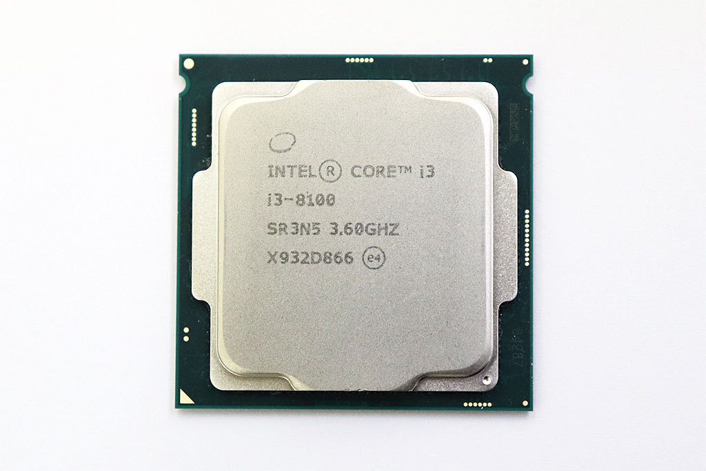 中古動作品 intel core i3 8100
