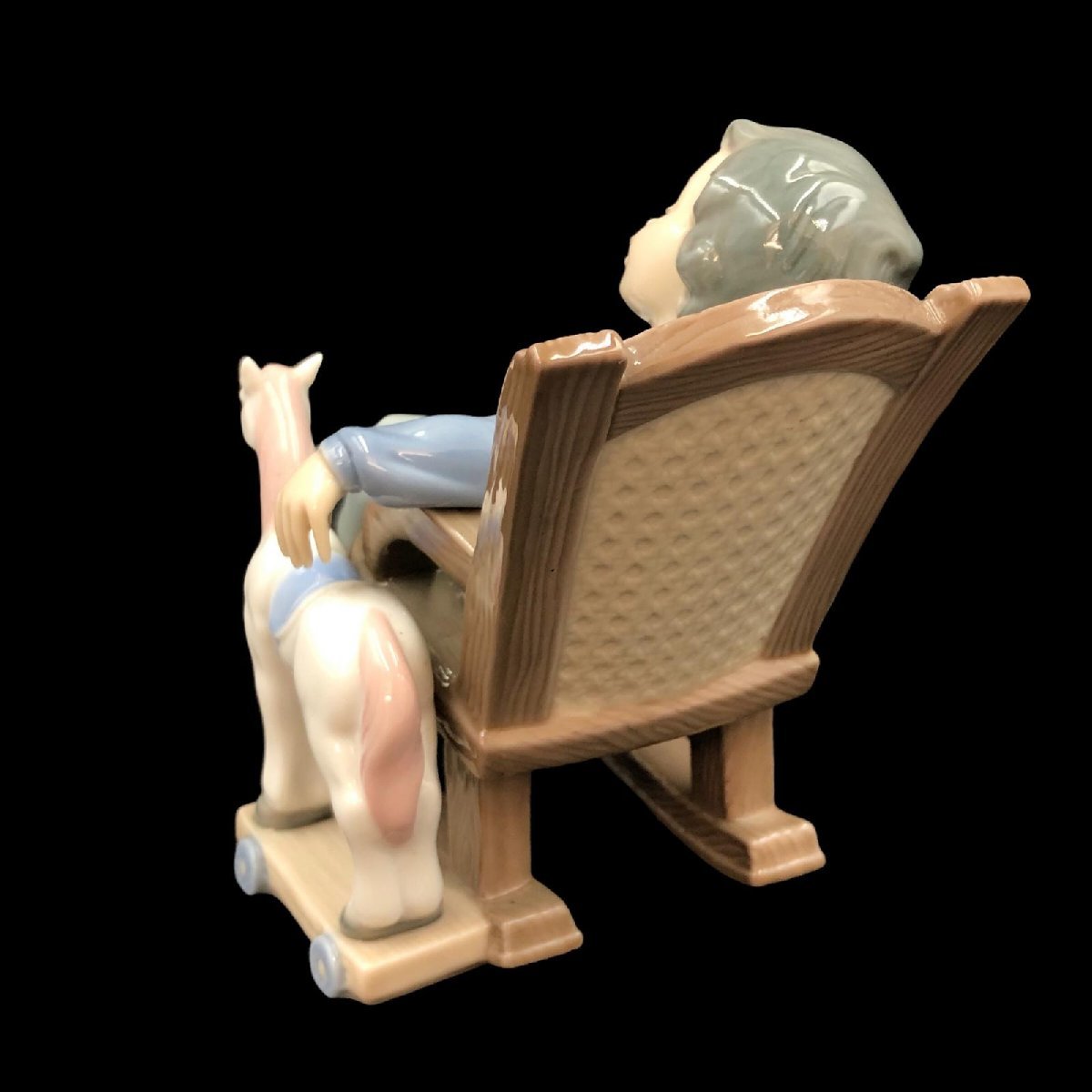 ☆Lladr リヤドロ フィギュリン 5846 へとへと 陶器 絶版 オブジェ