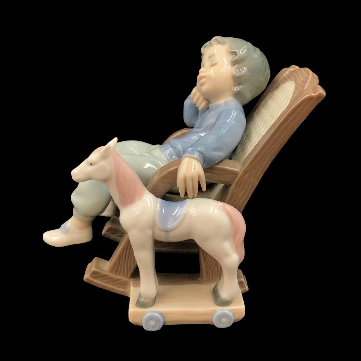 ☆Lladr リヤドロ フィギュリン 5846 へとへと 陶器 絶版 オブジェ
