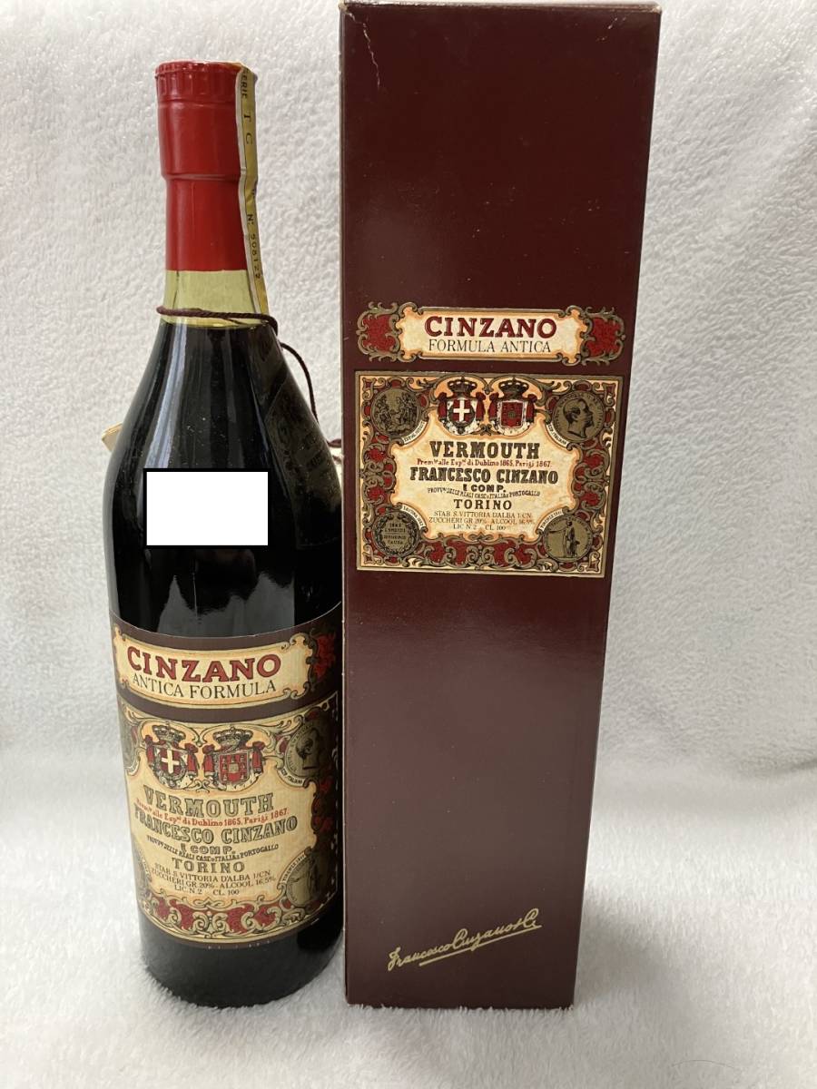 チンザノ　アンティカフォーミュラ(箱つき) チンザノ アンティカフォーミュラ 1000ml 16.5% CINZANO Antica
